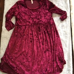 Bellamie velvet dress
